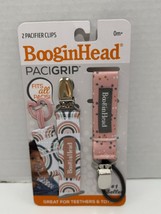 BooginHead 2pk PaciGrip Pacifier Clip Multi-Color- Fast Shipping!! New - $4.46