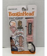 BooginHead 2pk PaciGrip Pacifier Clip Multi-Color- Fast Shipping!! New - £3.43 GBP