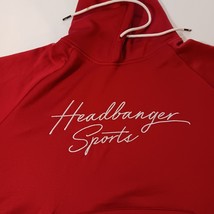 HB Sports Headbanger Sports Men's Red Drawstring Hoodie Pullover Sweatshirt XL image 5
