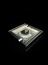 Horse Ashtray Made of  Solid Brass Nickel Chrome Plated  Measures 4.75" Square image 11