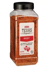 H‑E‑B Texas Originals Brisket Rub Spice Blend - Texas-Size Pack 28oz HEB - $42.54
