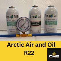 Envirosafe Arctic Air &amp; Oil for R22, AC Refrigerant Coolant Support kit - £45.53 GBP