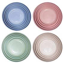 Golandstar Unbreakable Wheat Straw Dinner Plates 4pcs Set Tableware Food... - $15.67+