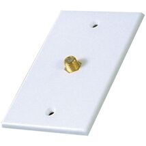 RCA VH61R Single Coaxial In-Line Wall Plate - $8.45