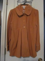 NWOT - Monroe &amp; Main Size S Collared Long Sleeve Button Front Jacket - £4.71 GBP