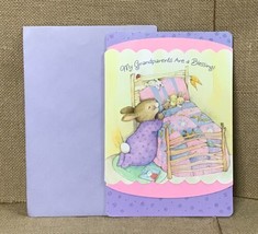 Connections From Hallmark Grandparents Are A Blessing Card Praying Bunny Rabbit - £2.36 GBP