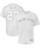 Vladimir Guerrero Toronto Bleu Jays Joueurs Weekend Majestic Jersey - £106.80 GBP