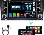 Android 11 Car Stereo, Wireless Carplay Android Auto, Dsp+, In-Dash Dvd ... - $348.99