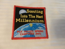 2000 Fox Valley District Spring Camporee Pocket Patch Scouting Next Mill... - £15.98 GBP