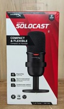 HyperX Solocast Wired Cardioid USB Condenser Gaming and Streaming Microphone NIP - £37.36 GBP
