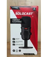 HyperX Solocast Wired Cardioid USB Condenser Gaming and Streaming Microp... - £36.93 GBP