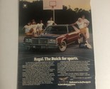1976 Buick Regal Automobile Print Ad Vintage Advertisement Pa10 - £6.19 GBP