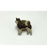 Mini Small Husky Dog Enamel Pin Unique - £6.26 GBP