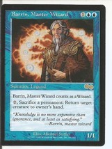 Barrin, Master Wizard Urza&#39;s Saga 1998 Magic The Gathering Card NM - £22.43 GBP