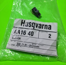 OEM Husqvarna Switch, 503718101 XPG Heater, Models 242 246 254 262 394 395 - £8.15 GBP