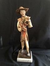 Antique Japonais Papier-Mache Figurine Populaire Art De - $128.99