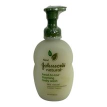 Johnson’s Natural Head-To-Toe Foaming Baby Wash Paraben and Dye Free 9 f... - $22.80