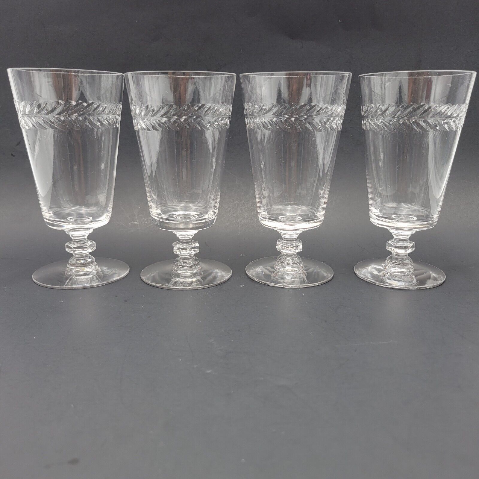 Primary image for Set of 4 Woodstockby by TIFFIN-FRANCISCAN Ice Tea / Juice /Water Vintage