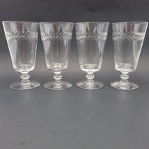 Set Of 4 Woodstockby By TIFFIN-FRANCISCAN Ice Tea / Juice /Water Vintage - £37.85 GBP