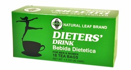 1/5/8/12/20 Boxes, Dieters&#39; Drink Bebida Dietetica For Men &amp; Women, 18 Tea Bags - £5.94 GBP+