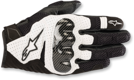 Alpinestars Mens Road SMX-1 V2 Gloves Black White S - £55.71 GBP