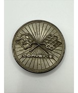Corvette Vintage Indiana Metal Craft 1976 Belt Buckle Race Car Flag Gold... - $24.74