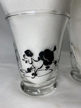 RETRO - 4 Poodle flared Juice Gasses Cordial VINTAGE Anchor Hocking - $557.80 MXN