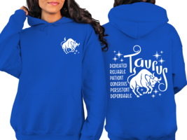 Taurus Hoodie, Taurus Sweatshirt, Zodiac Sweatshirt, Astrology Hoodie, T... - $33.66
