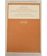 Spinoza in der Frühzeit seiner religiösen Wirkung 1984 - $96.82 CAD