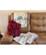 3PC set. Swan design headrest cover and two armrest covers slipcovers fu... - $54.95