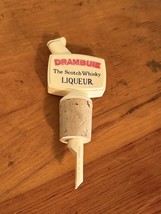 Super Rare Vintage Drambuie Bottle Pourer Cork Stopper Bar Accessory Pro... - $301.12 MXN