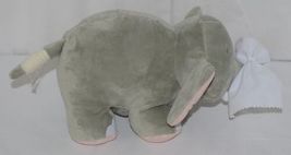 GANZ Brand H13402 Grey Pink Color Get Well Ellie Elephant With Tissue image 3