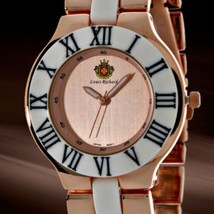 NEW Louis Richard 9228 Women&#39;s Rivoli Collection Watch Brushed Rose Gold Watch - £21.32 GBP
