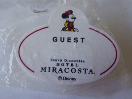 Disney Miracosta Guest Name Tag Tokyo Disney Sea Hotel Miracosta - £55.16 GBP