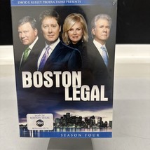 Boston Legal - Season 4 (DVD, 2008, 5-Disc Set) *NEW* - £7.18 GBP