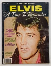 VTG 16 Magazine 1978 No. 1 Elvis Presley A Time To Remember No Label - £11.35 GBP