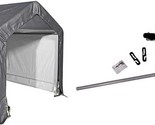 ShelterLogic 6&#39; x 6&#39; Shed-in-a-Box + Pull-Eaze Roll-Up Door Kit - $330.99