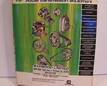 VINTAGE BROWNING POWER TRANSMISSION EQUIPMENT CATALOG #8 NOV 1 1975 - $44.98