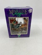 Mistletoe Magic Collection Christmas Ornament Santa Sleigh NOEL - £7.46 GBP