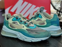 2019 Nike Air Max 270 React Mint Green Running Shoes AO4971 301 Men 9.5 - £47.52 GBP