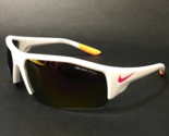 Nike Kids Sunglasses Skylon Ace XV Jr EV0910 158 White Wrap Frames 65-14... - $60.56