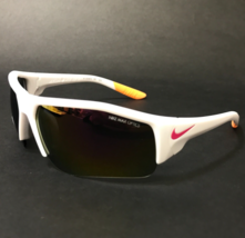 Nike Kids Sunglasses Skylon Ace XV Jr EV0910 158 White Wrap Frames 65-14-118 - £48.42 GBP