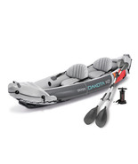 Intex Dakota K2 2 Person Inflatable Vinyl Kayak and Accessory Kit with 8... - £533.10 GBP