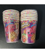 SHOPKINS Birthday 9oz Paper Cups Set of 12 - - $93.89 MXN