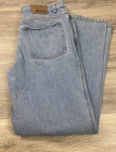 Duluth Trading Jeans Mens 35x34 Regular Fit Straight Leg Light Wash Workwear - £14.52 GBP