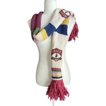 Juicy Couture Colorful Fringe Scarf Vintage Y2K - £39.81 GBP