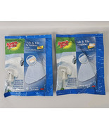 Lot of 2 Scotch Brite Tub &amp; Tile Scrubber With Bleach Refill Pads 5 Coun... - $19.75