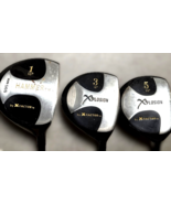 X Factor Golf Hammer Driver + Xplosion Woods 1, 3, 5 Golf Clubs Graphite... - €85,24 EUR