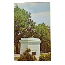 Postcard Andrew Jackson Monument Nashville Tennessee Chrome Unposted - £5.43 GBP
