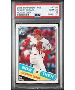 SHOHEI OHTANI PSA 10 2018 TOPPS HERITAGE #NT-11 ROOKIE NOW &amp; THEN RC ANG... - $649.99